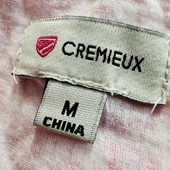 Cremieux Red & White Floral 100% Cotton Fully Lined Boho Sundress Maxi Dress Med - Picture 9 of 10